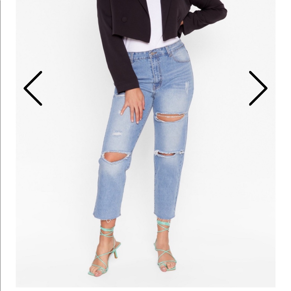 Straight Leg Jeans